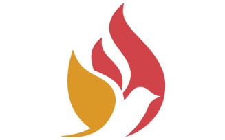 A dove vector art illustration