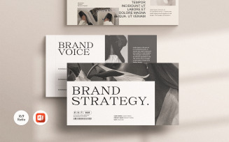 Brand Strategy PowerPoint Presentation Template Design