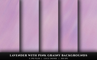 Lavender with Pink Grainy Texture Backgrounds