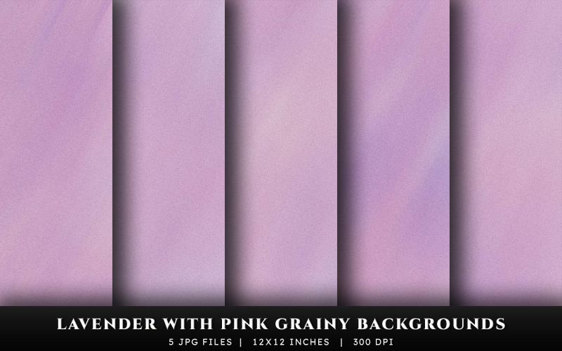 Lavender with Pink Grainy Texture Backgrounds