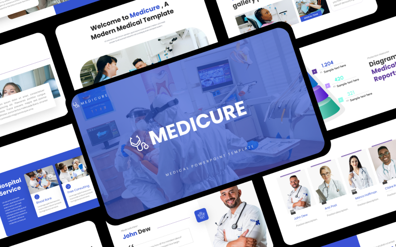 Medidoc - Medical Powerpoint Presentation PowerPoint Template