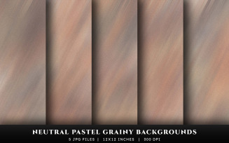 Neutral Pastel Grainy texture Backgrounds