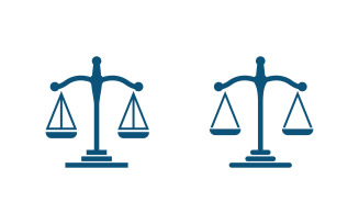 Law Firm Logo Template vector illustration design v.12