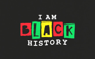 I Am Black History png, Black History Month png, African American png, Black Woman png, Equality