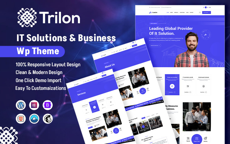 Trilon - IT Solutions & Business Consultant WordPress Theme