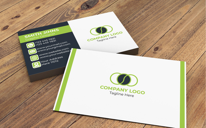 Visiting Card - Unique and Professional Business Card Corporate Identity
