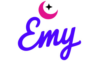 A vectoral logo with the word