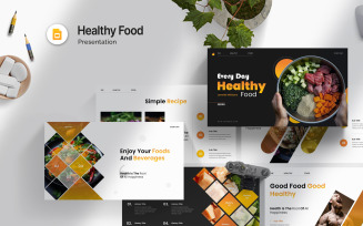 Healthy Food Google Slide Template