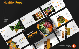 Healthy Food Presentation Template