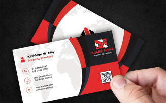 Multipurpose Business Card Template - E-card - Visiting Cards 812