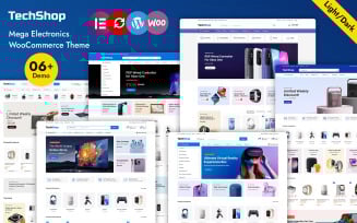 TechShop - Electronics TechStore WooCommerce WordPress Theme