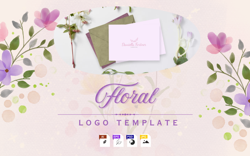 Floral Logo Template Pack