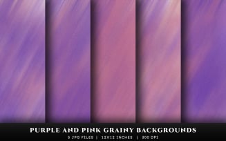 Purple and Pink Grainy Texture Backgrounds