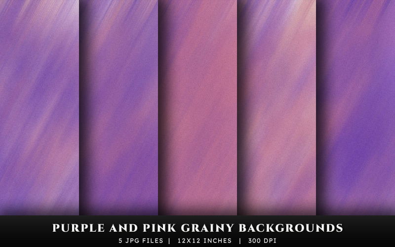 Purple and Pink Grainy Texture Backgrounds