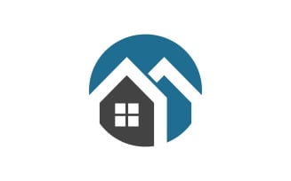 Building Property and Construction Logo design template v.2