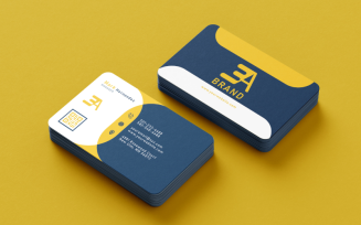 Custom Corporate Business Card – High-Quality, Print-Ready & Fully Editable