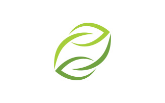 Leaf ecology Nature Healthy vegan concept element v.1