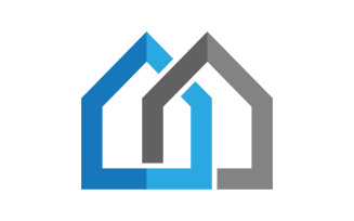 Building Property Key icon vector illustration design template v.15