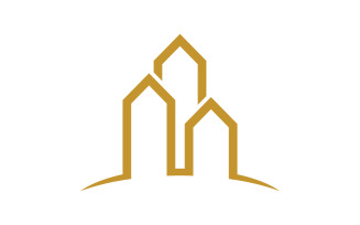 Building Property Key icon vector illustration design template v.21