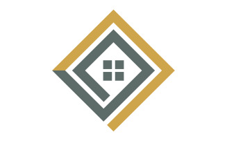 Building Property Key icon vector illustration design template v.4