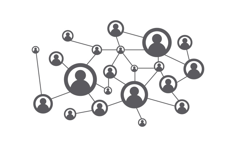 People work group Vector illustration design v.3 Logo Template