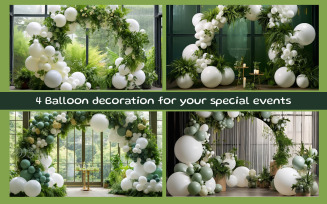 Balloon decoration for your special events