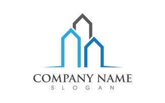 Building Property Key icon vector illustration design template v.22