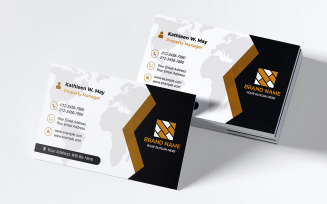 Corporate Red Business Card Template PSD for Business Branding and Professional Identity Design