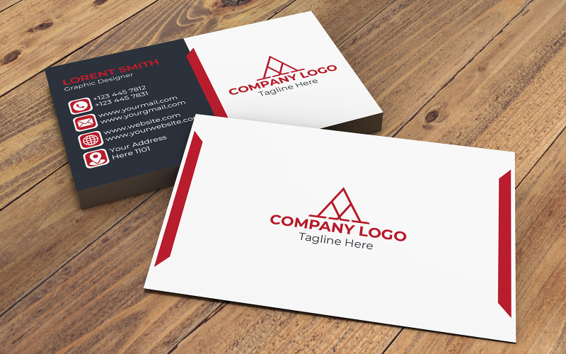 Visiting Card | Business Card | E-Card Corporate Identity