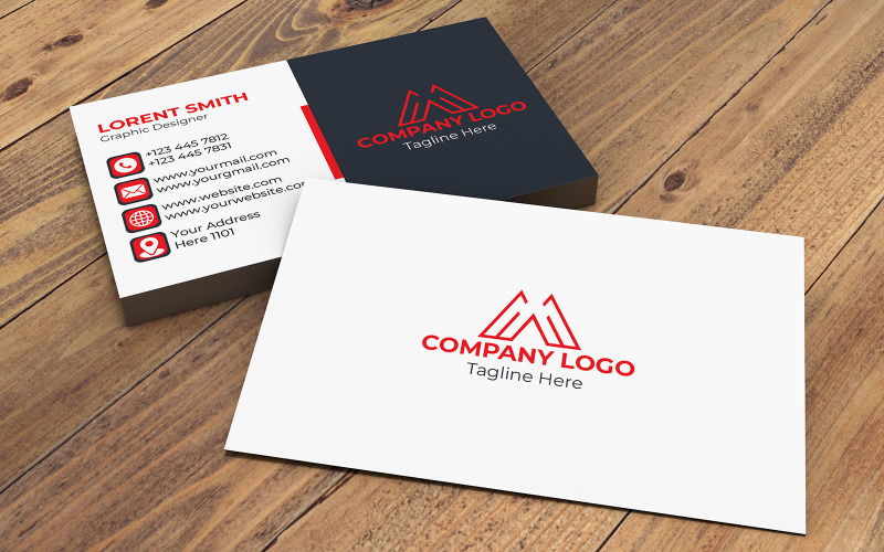 Visiting Card - Modern Business Card Corporate Identity