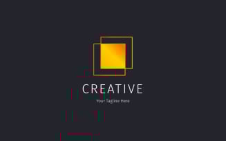 Creative Rectangle Logo Design Template
