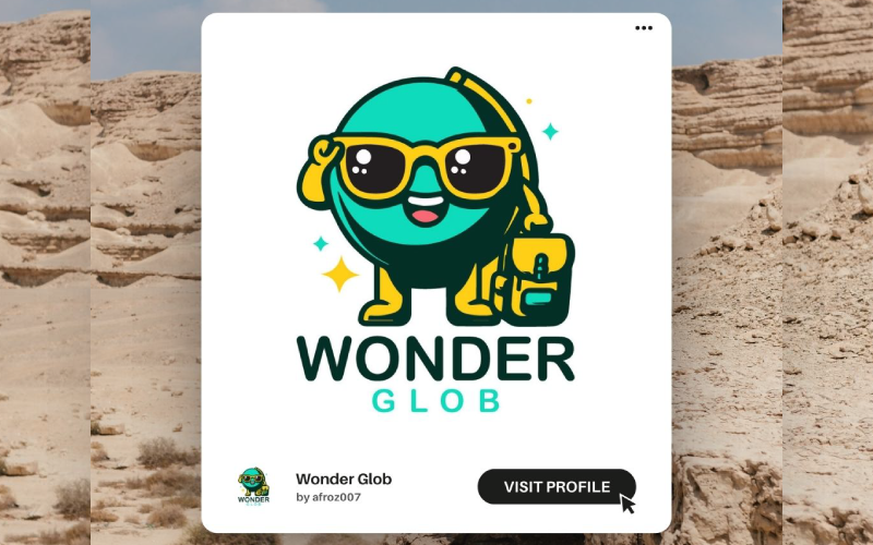 Modern Travel Agency Logo – Professional & Customizable Design Logo Template