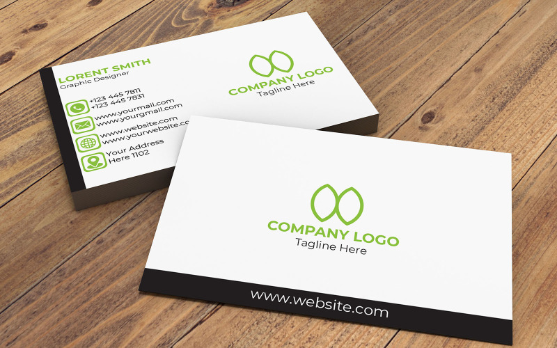 Visiting Card - Corporate modern business card Corporate Identity