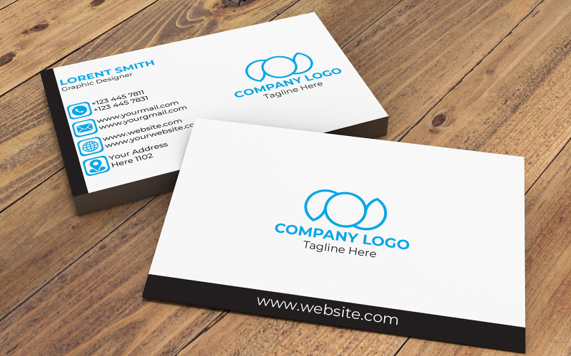 Visiting Card - Modern Business Card Template Corporate Identity