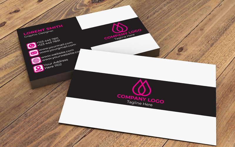 Visiting Card - Modern Creative and Business Card Corporate Identity