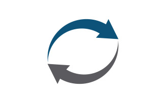 Arrow business fast growth icon illustration design v.1