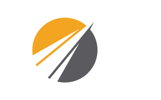 Business Finance concept icon logo illustration design v.2