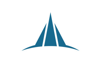 Business Finance concept icon logo illustration design v.11