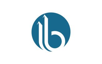 Business Finance concept icon logo illustration design v.15