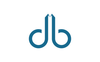 Business Finance concept icon logo illustration design v.17