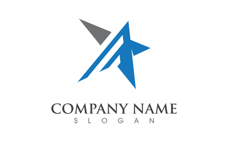 Business Finance concept icon logo illustration design v.27 Logo Template