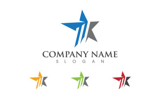 Business Finance concept icon logo illustration design v.28