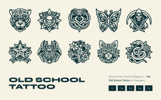 Old School Tattoo Symbols