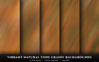 Vibrant Natural Tone Grainy Texture Backgrounds