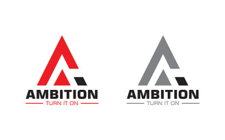 A Letter - Ambition Business Logo