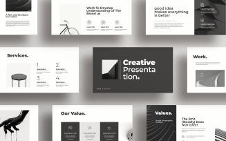 Creative Minimal Google Slides Presentation