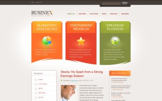 Business & Services PSD Template