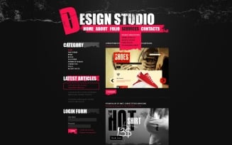 Web Design PSD Template