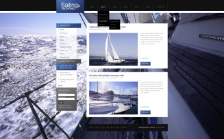 Yachting PSD Template