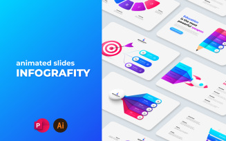 Customizable PowerPoint Infographics with Animation